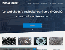 Tablet Screenshot of metalsteel.com